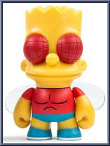 Bart Simpson Fly from Simpsons - Treehouse of Horror Minis manufactured by Kidrobot [Loose]