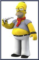 Homer Simpson (Summer Vacation) Action Figure