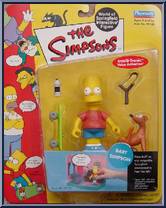 Bart Simpson from Simpsons - Series  1 manufactured by Playmates [Front]