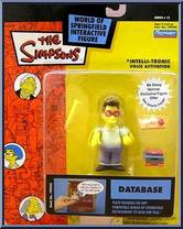 Database from Simpsons - Series 12 manufactured by Playmates [Loose]