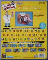 Dr. Hibbert from Simpsons - Series  6 manufactured by Playmates [Back]