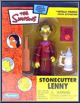 Lenny (Stonecutter) from Simpsons - Mail Order Exclusives manufactured by Playmates [Loose]