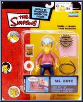 Ms. Botz from Simpsons - Series 14 manufactured by Playmates [Loose]