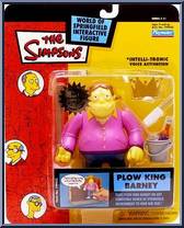 Plow King Barney from Simpsons - Series 11 manufactured by Playmates [Loose]