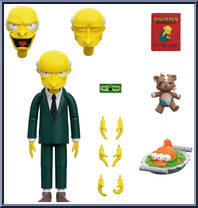 C. Montgomery Burns from Simpsons - Ultimates manufactured by Super7 [Loose]
