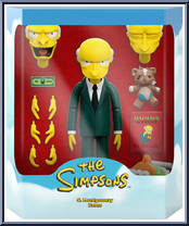 C. Montgomery Burns from Simpsons - Ultimates manufactured by Super7 [Front]