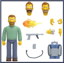 Hank Scorpio from Simpsons - Ultimates manufactured by Super7 [Loose]