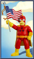 Radioactive Man from Simpsons - Ultimates manufactured by Super7 [Loose]