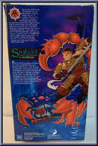Sinbad vs. Scorpius from Sinbad Legend of the Seven Seas - Basic Series manufactured by Hasbro [Back]