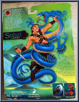 Sinbad vs. Serpens from Sinbad Legend of the Seven Seas - Basic Series manufactured by Hasbro [Back]