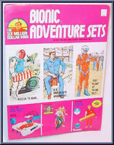 Mission to Mars from Six Million Dollar Man - Bionic Adventures Set manufactured by Kenner [Back]