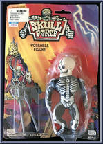 Black / White Skeleton from Skull Force - Basic Series manufactured by Toy Things [Front]