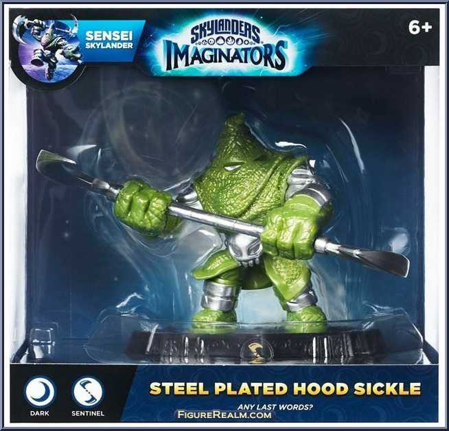 Steel Plated Hood Sickle Skylanders Imaginators Basic Series Activision Action Figure