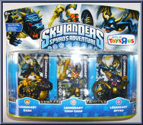 Legendary Bash / Legendary Chop Chop / Legendary Spyro Action Figure