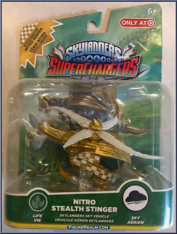 Nitro Stealth Stinger Skylanders SuperChargers Vehicles