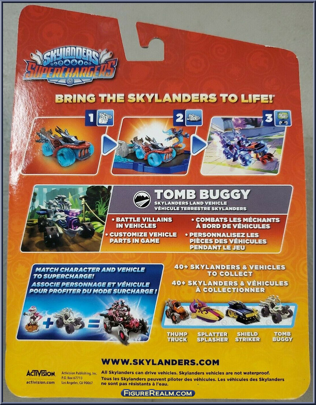 Tomb Buggy Skylanders SuperChargers Vehicles Activision Action