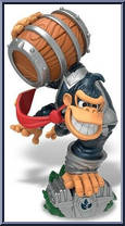 Dark Donkey Kong from Skylanders - SuperChargers - Basic Series manufactured by Activision [Loose]