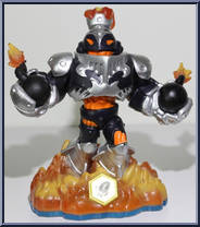 Dark Blast Zone from Skylanders - Swap Force - Swap Force manufactured by Activision [Loose]