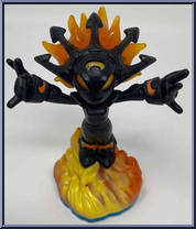 Smolderdash (Lightcore) from Skylanders - Swap Force - Basic Series manufactured by Activision [Loose]