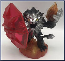 Dark Wildfire from Skylanders - Trap Team - Trap Masters manufactured by Activision [Loose]