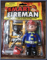 Fireman from Smart Fireman - Basic Series manufactured by Dollar Tree [Front]