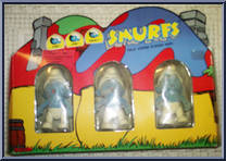 Smurf / Smurf / Brainy from Smurfs - 3-Packs manufactured by Bikin [Front]