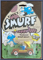 Redwood Smurf-about from Smurfs - Die-Cast manufactured by ERTL [Front]