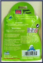 Vanity Smurf from Smurfs - Blind Packs manufactured by Mega Bloks [Back]