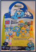 Vanity Smurf from Smurfs - Blind Packs manufactured by Mega Bloks [Front]