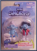 Panicky & Painter Smurf Action Figure
