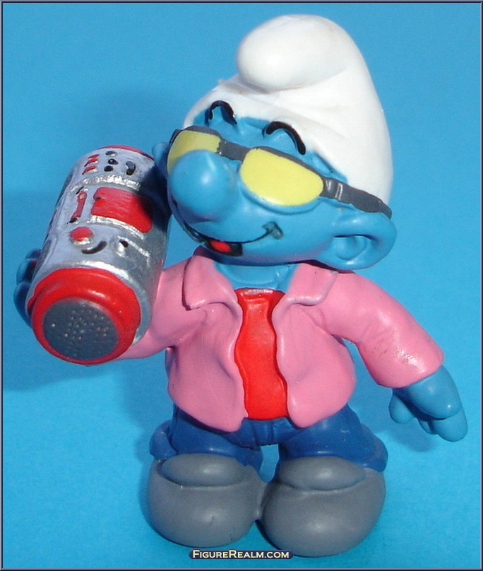 HipHop Smurf Smurfs Basic Series Peyo Action Figure