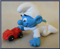Baby Smurf (Car) from Smurfs - Baby Smurfs manufactured by Peyo [Loose]