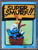 Bathtub Smurf from Smurfs - Super Smurfs manufactured by Peyo [Front]