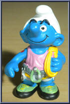 Climber Smurf from Smurfs - Basic Series manufactured by Peyo [Loose]