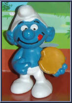 Cookie Smurf from Smurfs - Basic Series manufactured by Peyo [Loose]