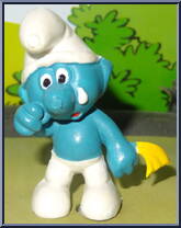 Crying Smurf from Smurfs - Basic Series manufactured by Peyo [Loose]