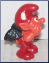 Devil Smurf from Smurfs - Basic Series manufactured by Peyo [Loose]