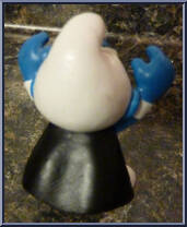 Dracula Smurf from Smurfs - Basic Series manufactured by Peyo [Loose]