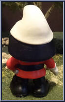 Fireman Smurf from Smurfs - Basic Series manufactured by Peyo [Loose]