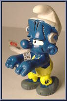 Frankenstein Smurf from Smurfs - Basic Series manufactured by Peyo [Loose]