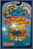 Gift Smurf from Smurfs - Basic Series manufactured by Peyo [Front]