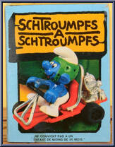 Go Cart Smurf from Smurfs - Super Smurfs manufactured by Peyo [Front]