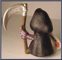 Grim Reaper Smurf from Smurfs - Basic Series manufactured by Peyo [Loose]