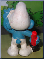 Hammer Smurf from Smurfs - Basic Series manufactured by Peyo [Loose]