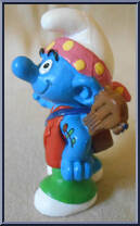 Hippie Smurf from Smurfs - Basic Series manufactured by Peyo [Loose]
