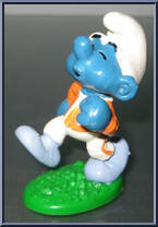 Jogger Smurf from Smurfs - Basic Series manufactured by Peyo [Loose]