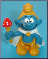 King Smurf from Smurfs - Basic Series manufactured by Peyo [Loose]