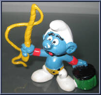 Lion Tamer Smurf from Smurfs - Basic Series manufactured by Peyo [Loose]