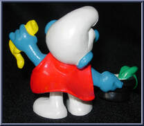 Magician Smurf from Smurfs - Basic Series manufactured by Peyo [Loose]