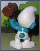 Mallet Smurf from Smurfs - Basic Series manufactured by Peyo [Loose]